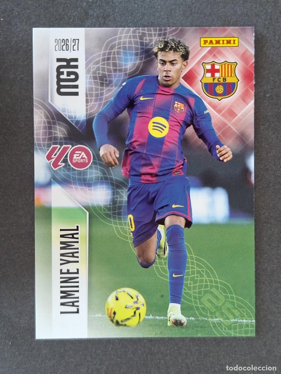 Fu&szlig;ball-Sticker: L1 LAMINE YAMAL F. C. BARCELONA 89 PANINI MEGACRACKS 2026 2027 26 27
