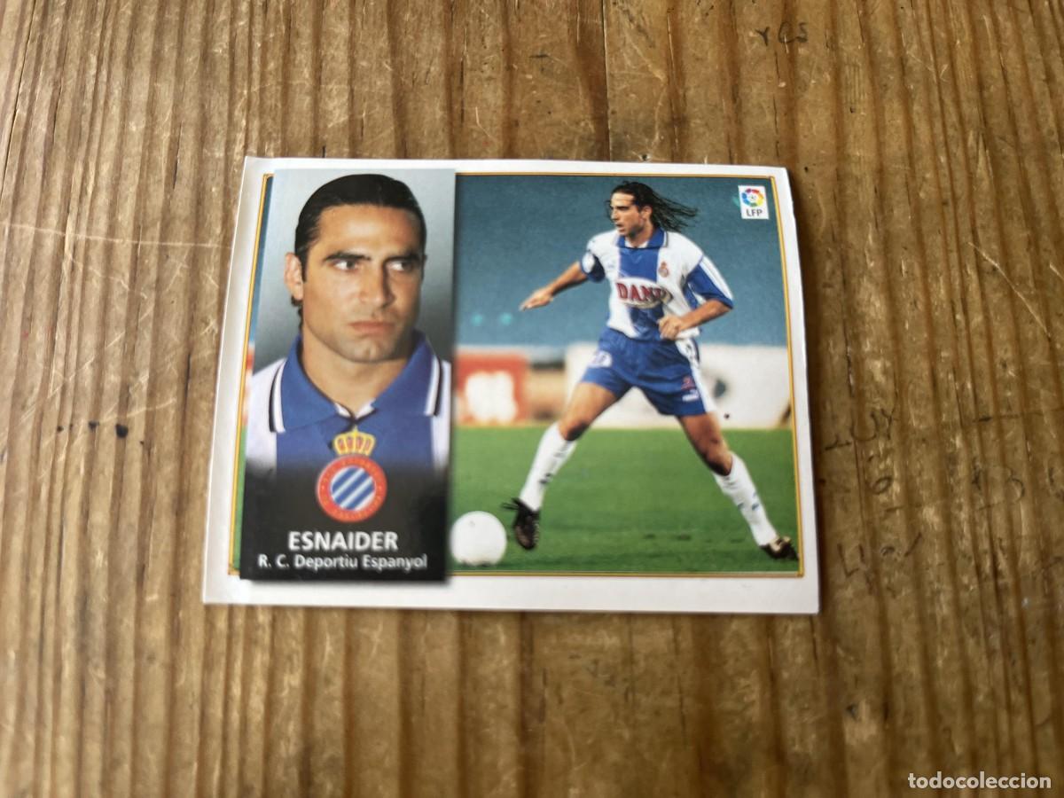 Fu&szlig;ball-Sticker: CROMO ALBUM LIGA ESTE 98 99 1998 1999 ESPANYOL ESPA&Ntilde;OL ESNAIDER
