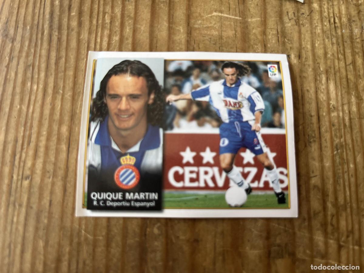 Fu&szlig;ball-Sticker: CROMO ALBUM LIGA ESTE 98 99 1998 1999 ESPANYOL ESPA&Ntilde;OL QUIQUE MARTIN