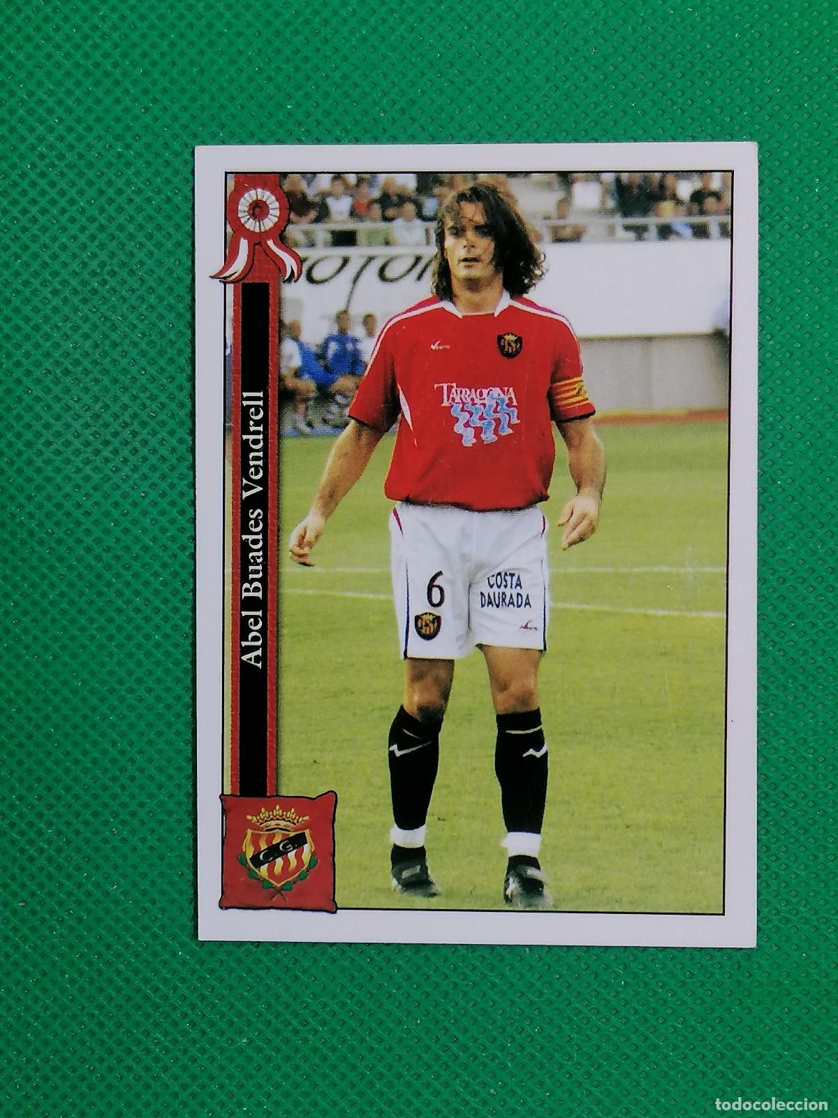 Cromos de f&uacute;tbol: 782 ABEL BUADES GIMNASTIC ⚽ MUNDICROMO LAS FICHAS DE LA LIGA 05 06 2005 2006 ⚽