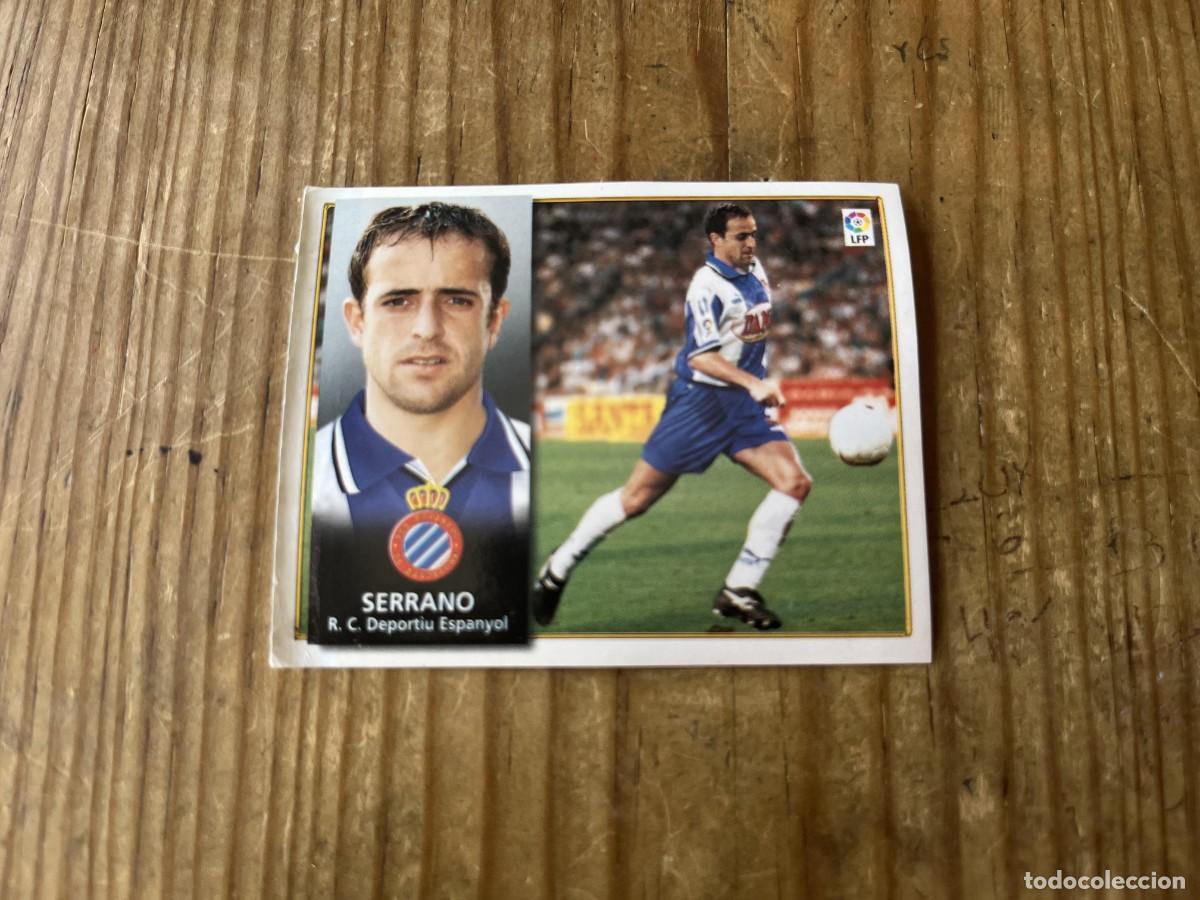 Cromos de f&uacute;tbol: CROMO ALBUM LIGA ESTE 98 99 1998 1999 ESPANYOL ESPA&Ntilde;OL SERRANO