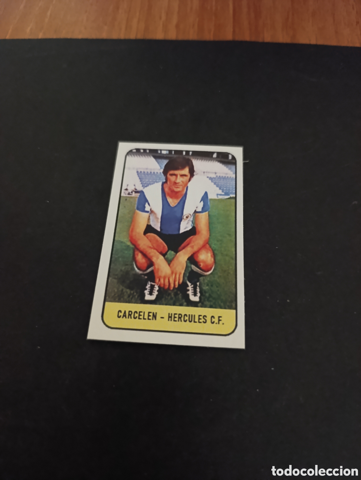 Cromos de f&uacute;tbol: Cromo Carcelen H&eacute;rcules Liga Este 78 79, ampliaci&oacute;n de la colecci&oacute;n.