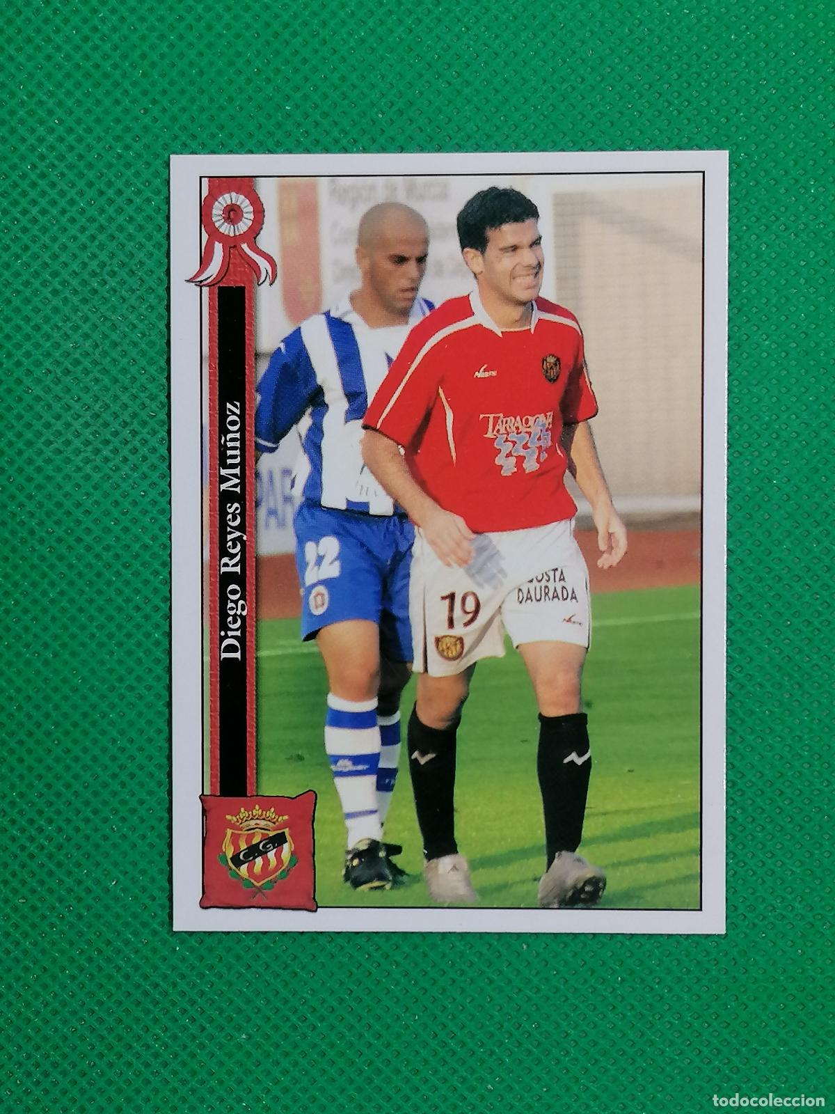 Cromos de f&uacute;tbol: 784 DIEGO REYES GIMNASTIC ⚽ MUNDICROMO LAS FICHAS DE LA LIGA 05 06 2005 2006 ⚽