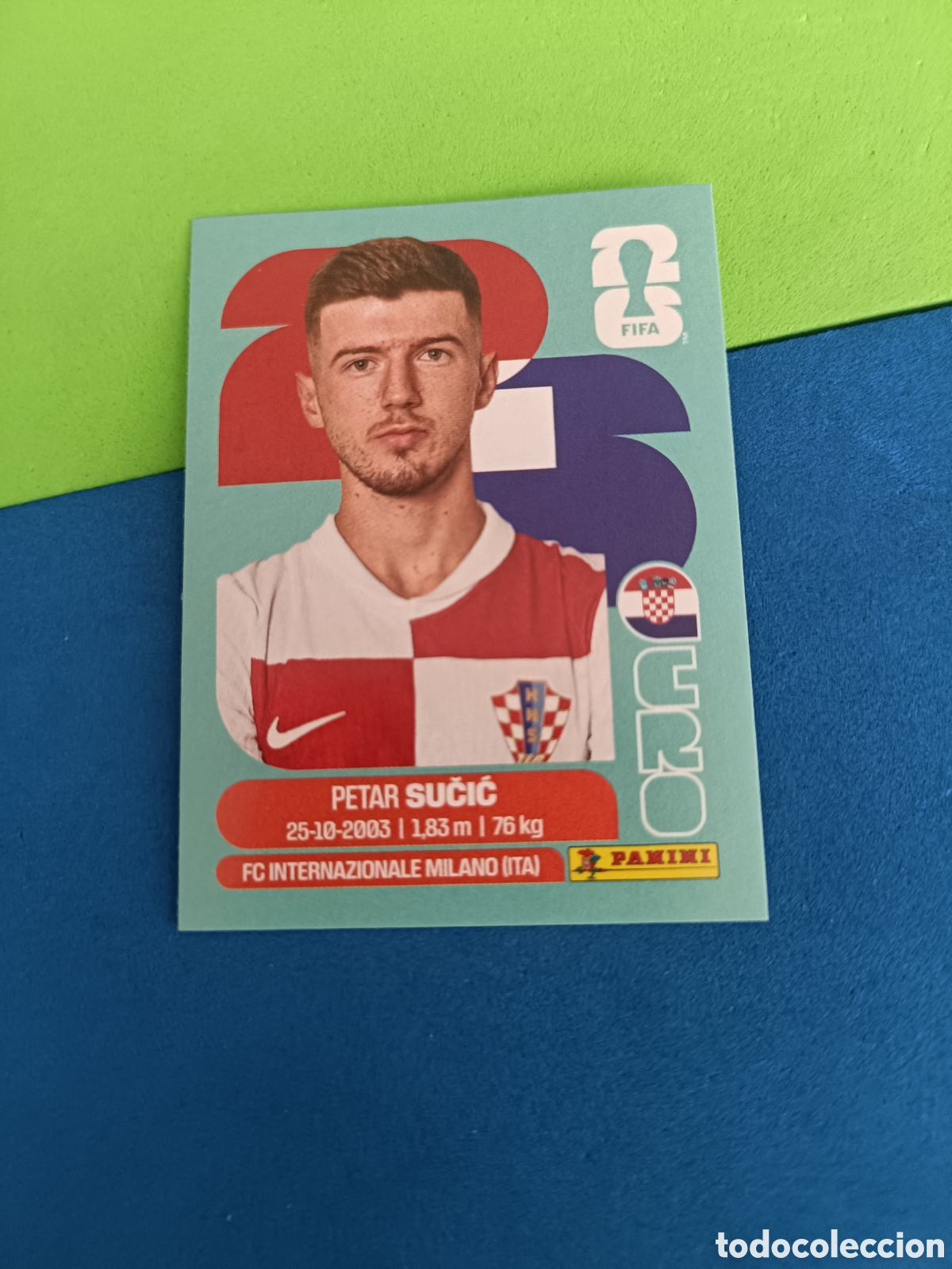 Cromos de f&uacute;tbol: Panini Mundial Fifa World cup 2026 26 sticker - CRO 15 Sucic