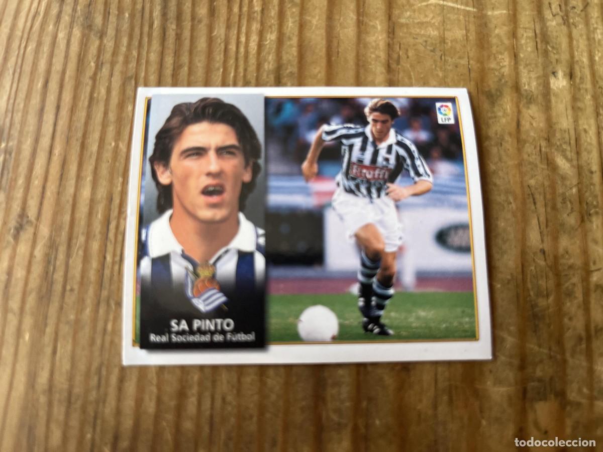 Cromos de f&uacute;tbol: CROMO ALBUM LIGA ESTE 98 99 1998 1999 REAL SOCIEDAD SA PINTO