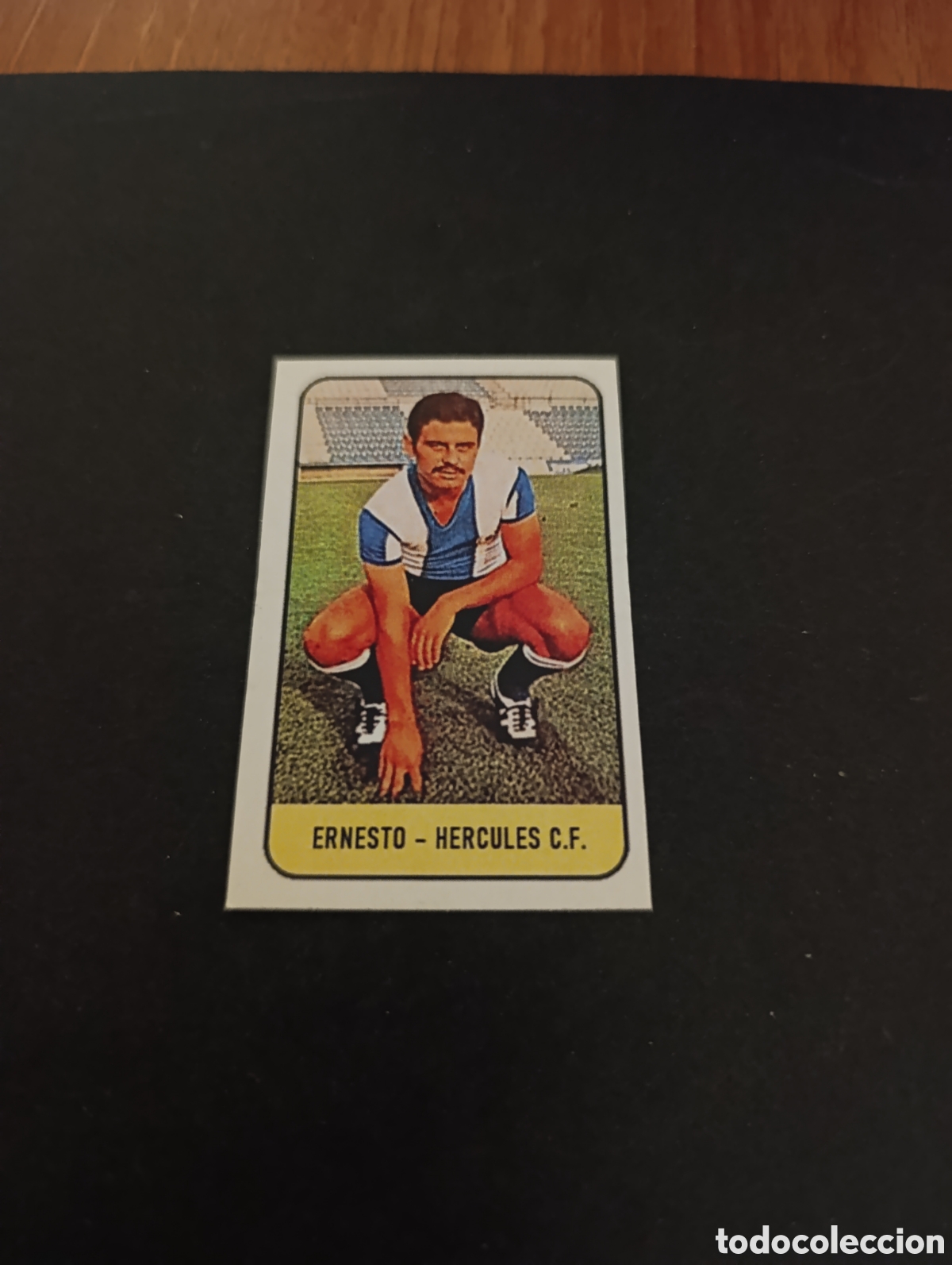 Cromos de f&uacute;tbol: Cromo Ernesto H&eacute;rcules Liga Este 78 79, ampliaci&oacute;n de la colecci&oacute;n.