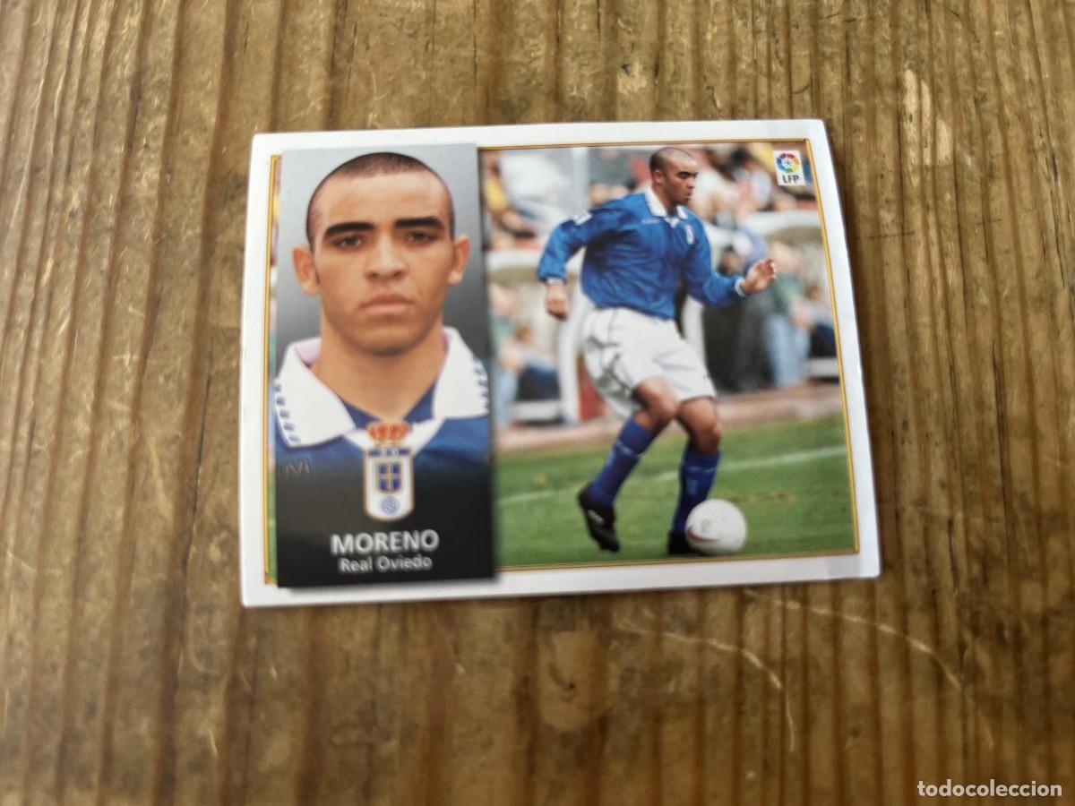 Cromos de f&uacute;tbol: CROMO ALBUM LIGA ESTE 98 99 1998 1999 REAL OVIEDO MORENO