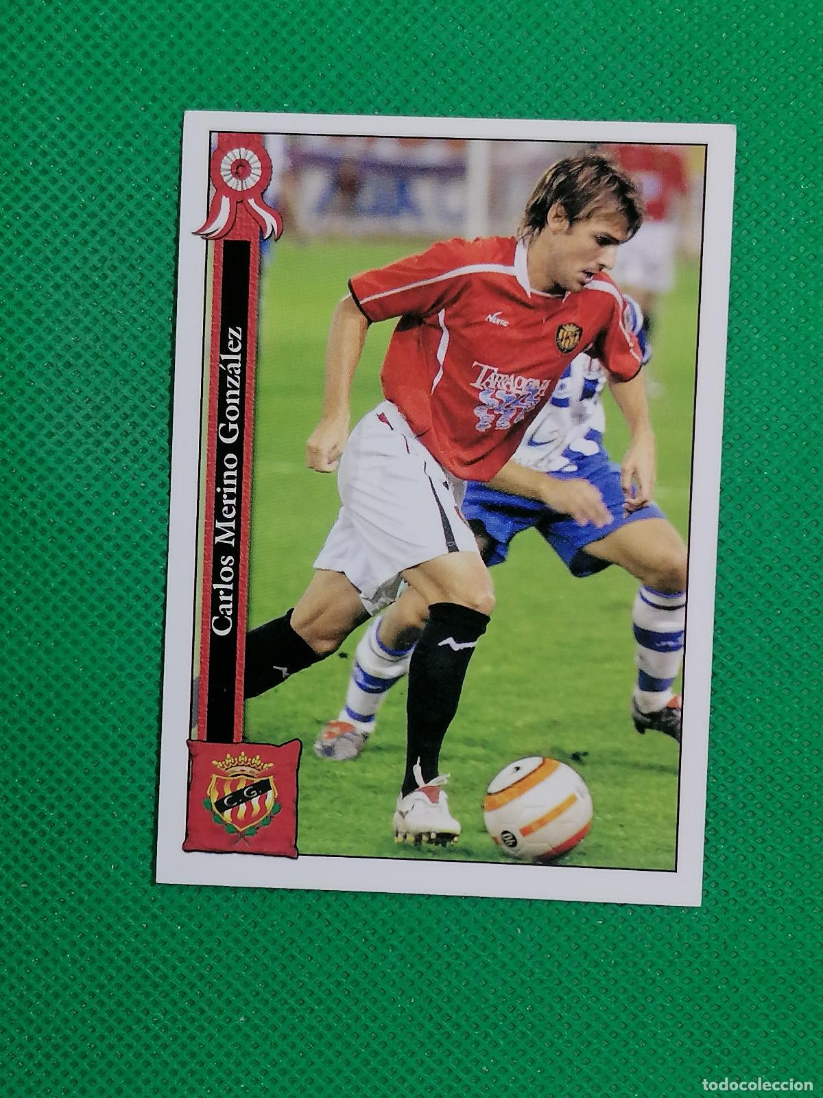 Cromos de f&uacute;tbol: 786 MERINO GIMNASTIC ⚽ MUNDICROMO LAS FICHAS DE LA LIGA 05 06 2005 2006 ⚽