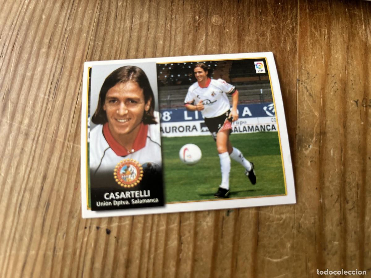 Cromos de f&uacute;tbol: CROMO SIN PEGAR NUNCA PEGADO ALBUM LIGA ESTE 98 99 1998 1999 SALAMANCA CASARTELLI