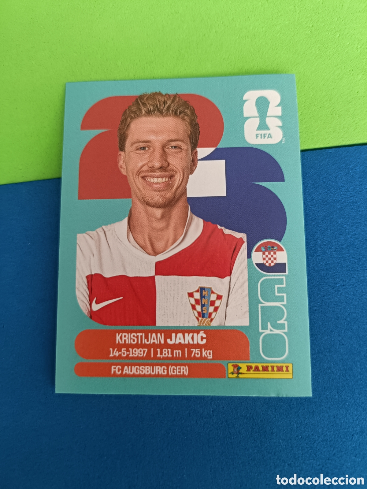 Cromos de f&uacute;tbol: Panini Mundial Fifa World cup 2026 26 sticker - CRO 8 jakic
