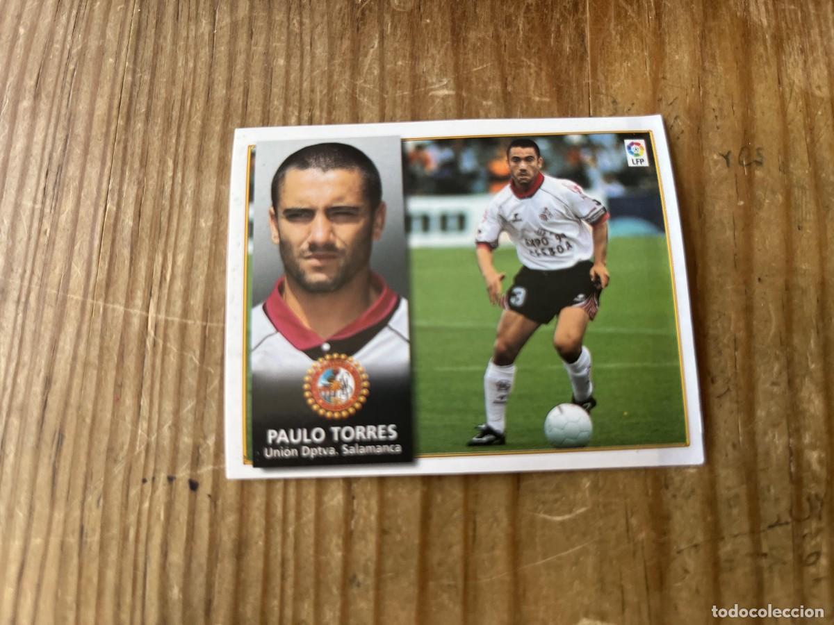 Cromos de f&uacute;tbol: CROMO ALBUM LIGA ESTE 98 99 1998 1999 SALAMANCA PAULO TORRES