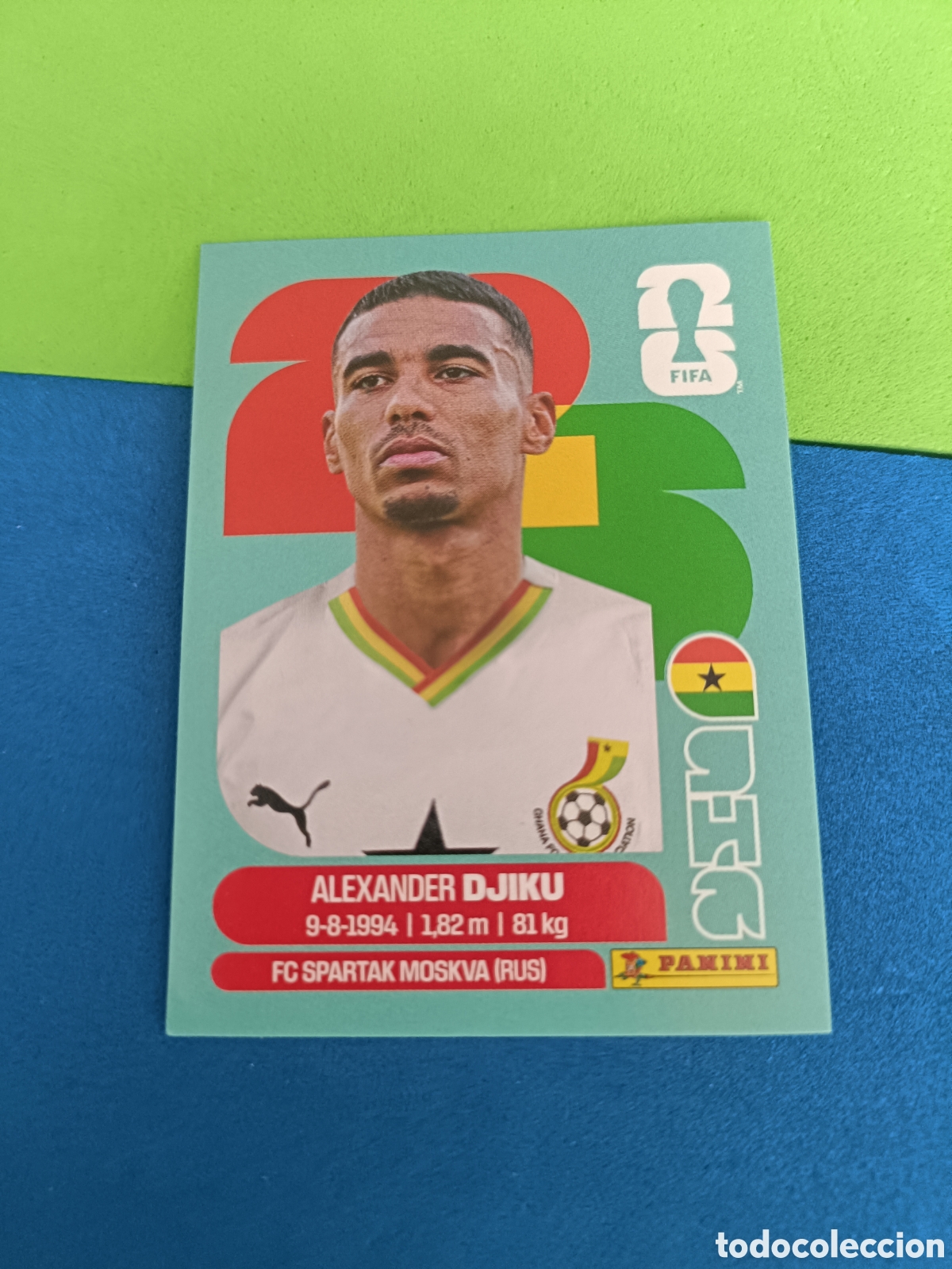 Cromos de f&uacute;tbol: Panini Mundial Fifa World cup 2026 26 sticker - GHA 6 Djiku