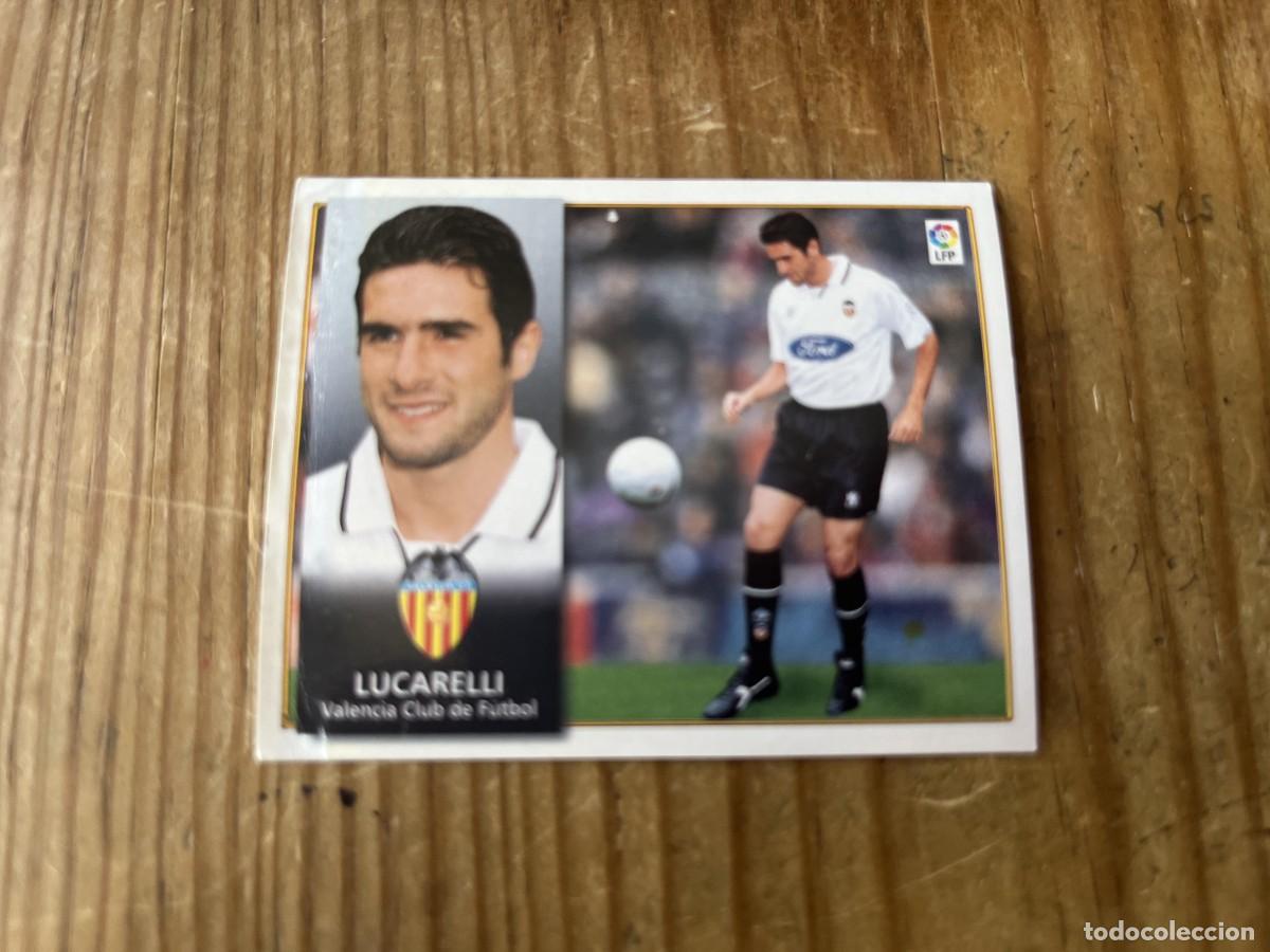 Cromos de f&uacute;tbol: CROMO ALBUM LIGA ESTE 98 99 1998 1999 VALENCIA LUCARELLI