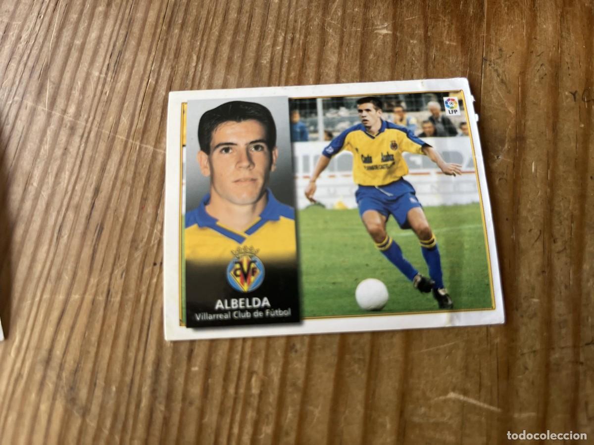 Cromos de f&uacute;tbol: CROMO ALBUM LIGA ESTE 98 99 1998 1999 VILLARREAL ALBELDA