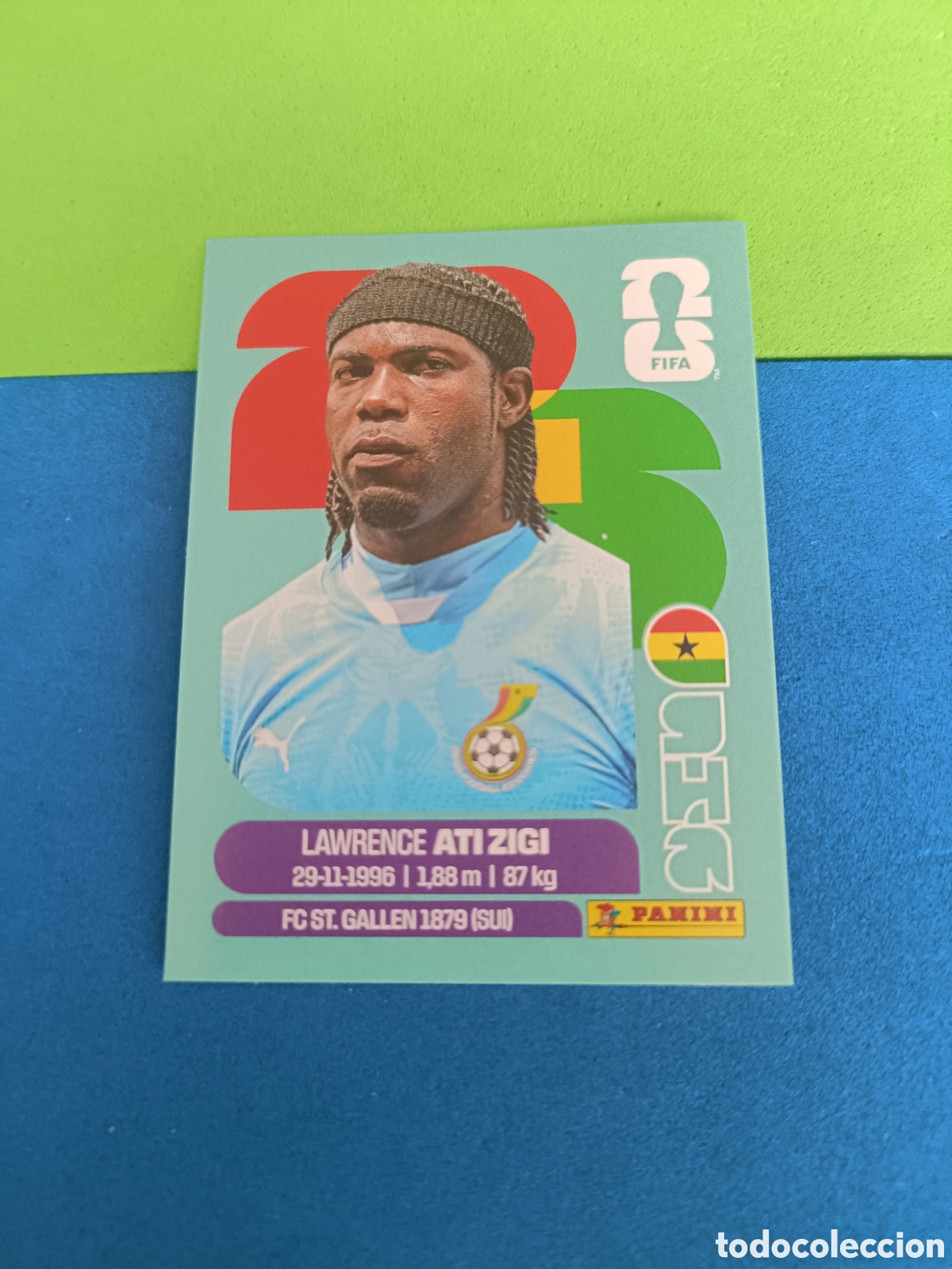 Cromos de f&uacute;tbol: Panini Mundial Fifa World cup 2026 26 sticker - GHA 2 ATI Zigi