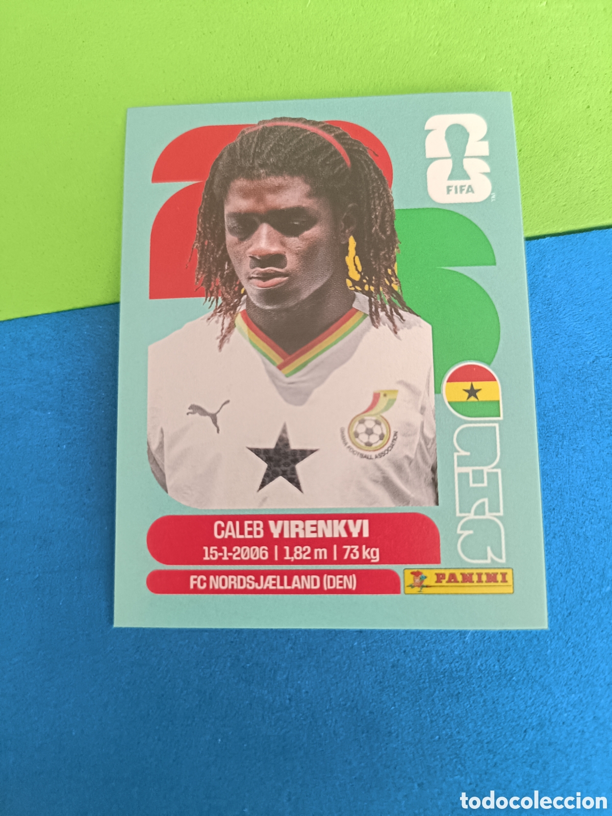 Cromos de f&uacute;tbol: Panini Mundial Fifa World cup 2026 26 sticker - GHA 8 Yirenkyi