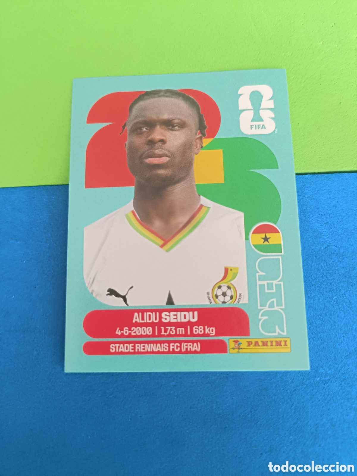 Cromos de f&uacute;tbol: Panini Mundial Fifa World cup 2026 26 sticker - GHA 5 Seidu