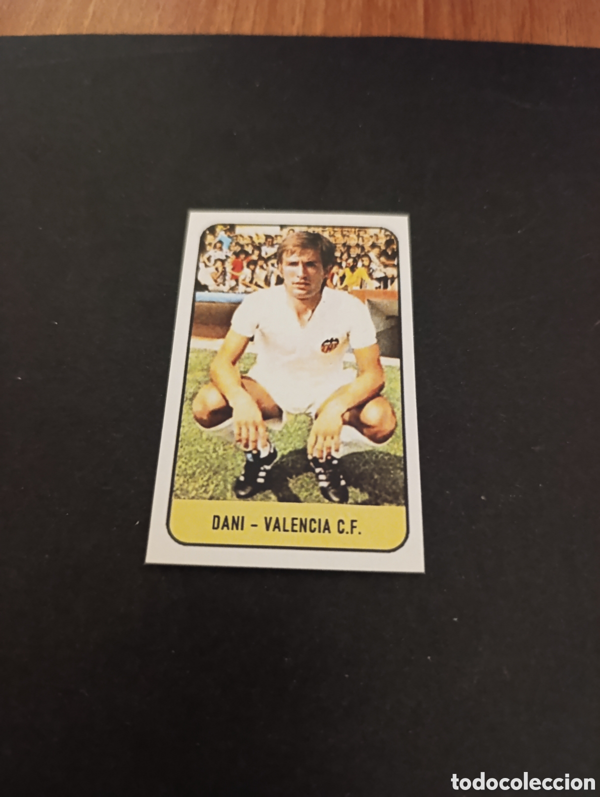 Cromos de f&uacute;tbol: Cromo Dani Valencia Liga Este 78 79, ampliaci&oacute;n de la colecci&oacute;n.