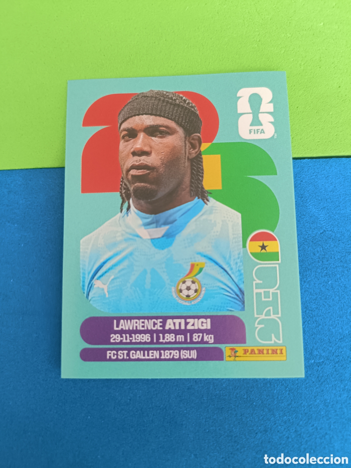 Cromos de f&uacute;tbol: Panini Mundial Fifa World cup 2026 26 sticker - GHA 2 ATI Zigi