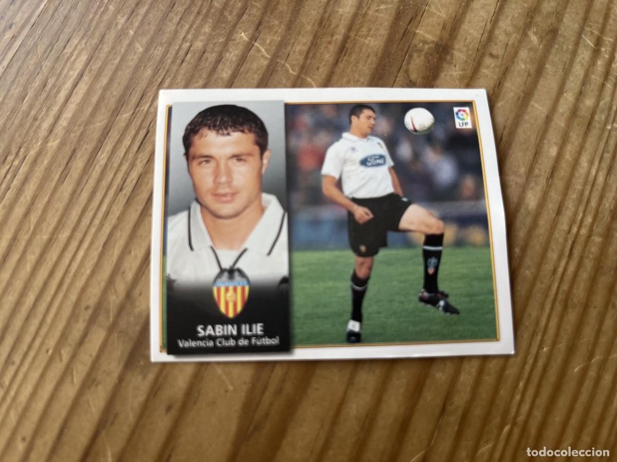 Cromos de f&uacute;tbol: CROMO SIN PEGAR NUNCA PEGADO ALBUM LIGA ESTE 98 99 1998 1999 ULTIMOS FICHAJES 9 SABIN ILIE VALENCIA