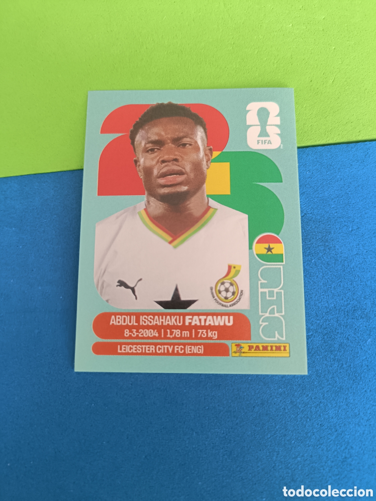 Cromos de f&uacute;tbol: Panini Mundial Fifa World cup 2026 26 sticker - GHA 9 Fatawu