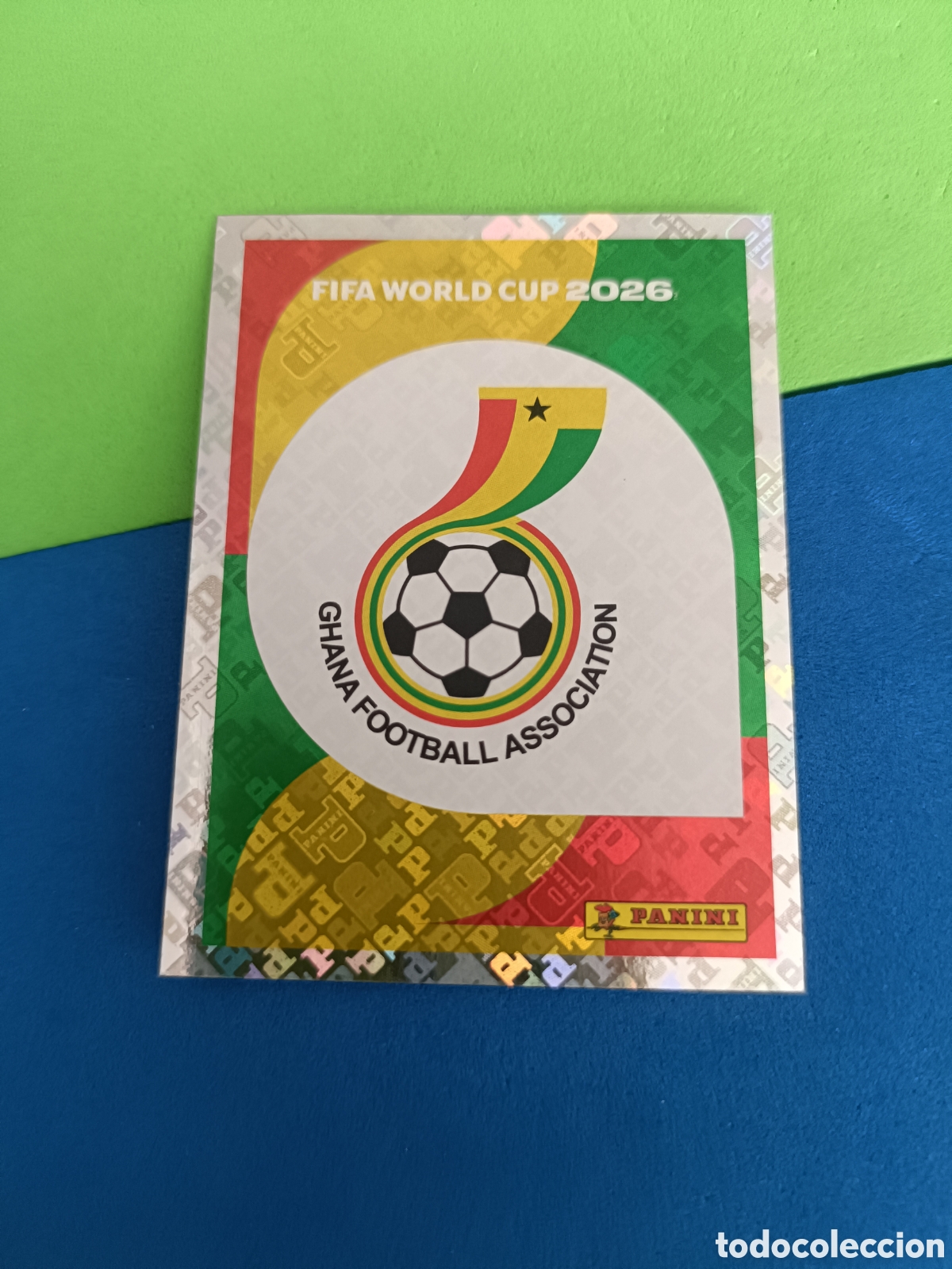 Cromos de f&uacute;tbol: Panini Mundial Fifa World cup 2026 26 sticker - GHA 1 Escudo Ghana