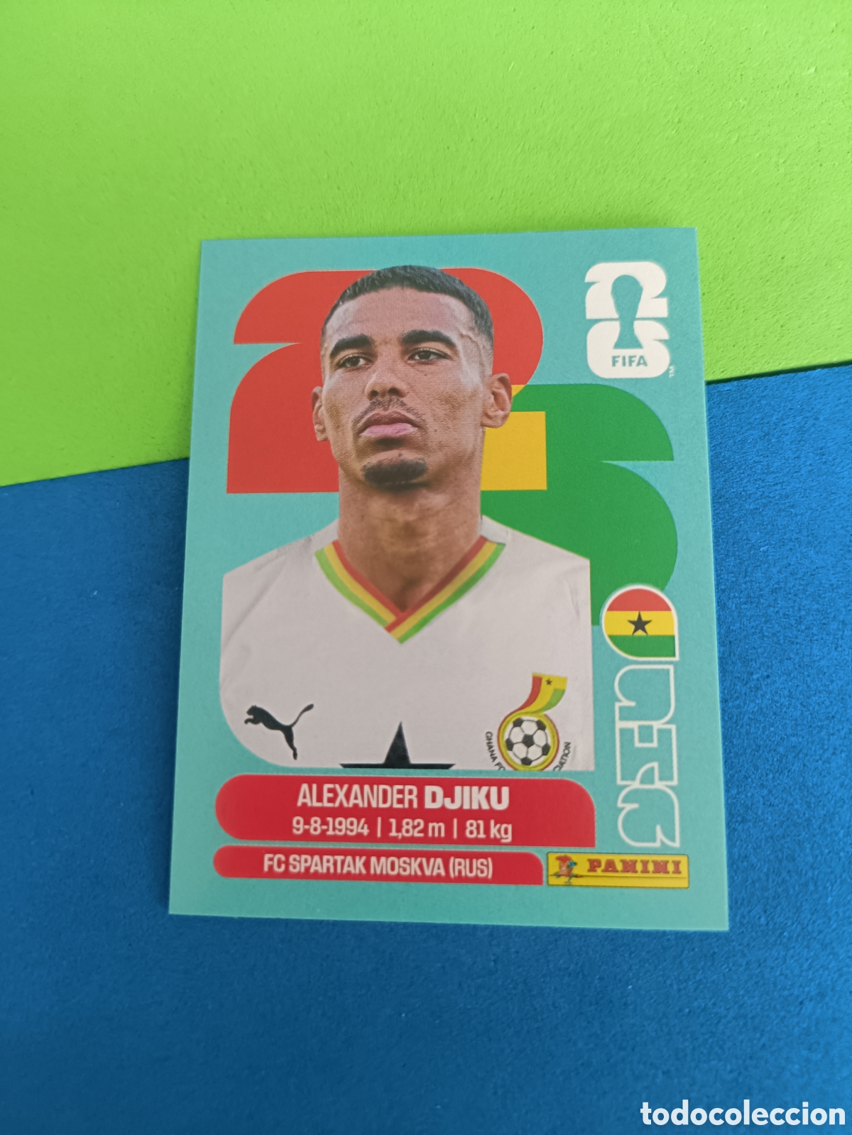 Cromos de f&uacute;tbol: Panini Mundial Fifa World cup 2026 26 sticker - GHA 6 Djiku