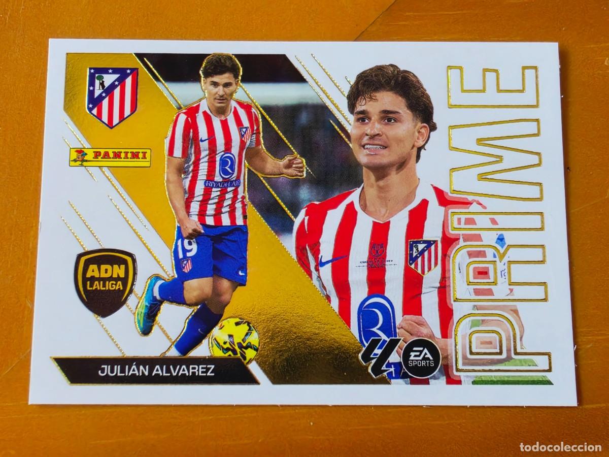 Cromos de f&uacute;tbol: 5 Juli&aacute;n &Aacute;lvarez, Atl&eacute;tico de Madrid, ADN LaLiga Prime, Panini Ediciones Liga Este 2026 2027 26 27
