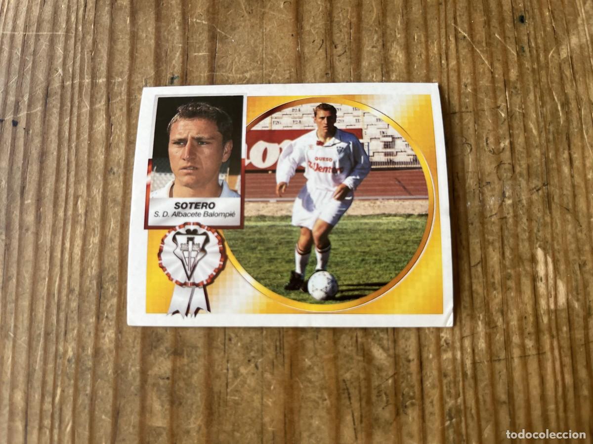 Cromos de f&uacute;tbol: CROMO SIN PEGAR NUNCA PEGADO ALBUM LIGA ESTE 94 95 1994 1995 ALBACETE SOTERO