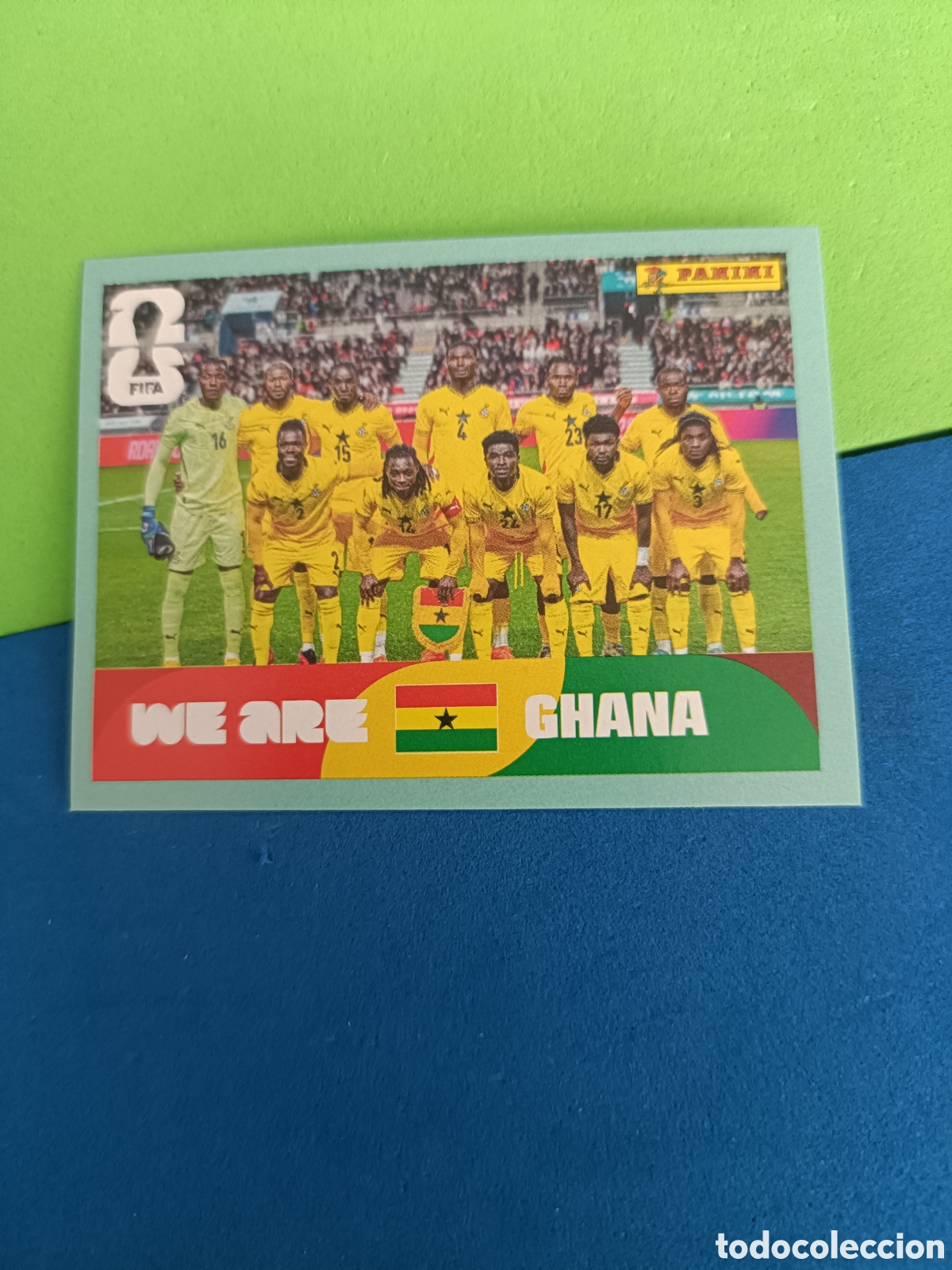 Cromos de f&uacute;tbol: Panini Mundial Fifa World cup 2026 26 sticker - GHA 13 Equipo Ghana