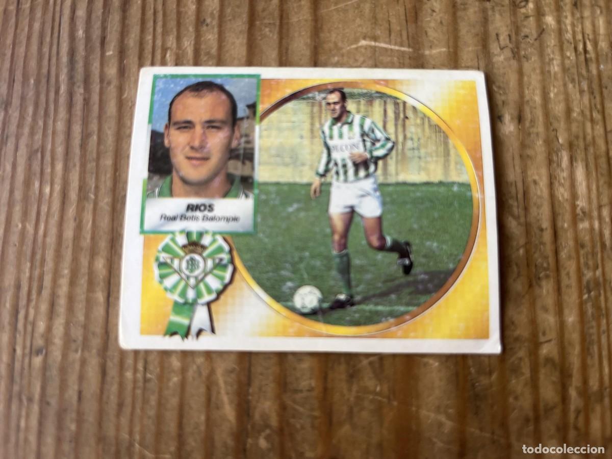 Cromos de f&uacute;tbol: CROMO SIN PEGAR NUNCA PEGADO ALBUM LIGA ESTE 94 95 1994 1995 REAL BETIS RIOS
