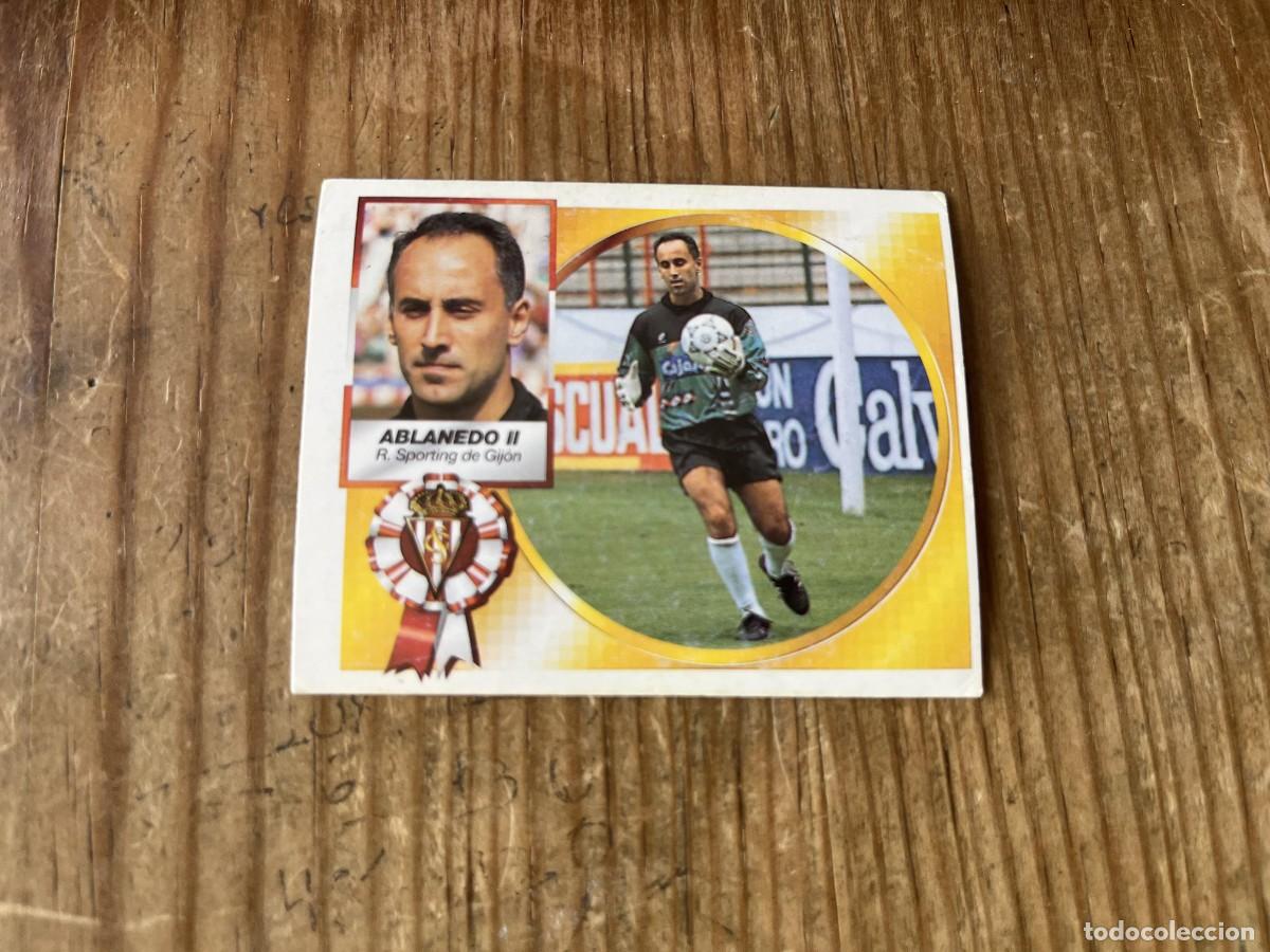 Figurine di Calcio: CROMO SIN PEGAR NUNCA PEGADO ALBUM LIGA ESTE 94 95 1994 1995 SPORTING GIJON ABLANEDO II