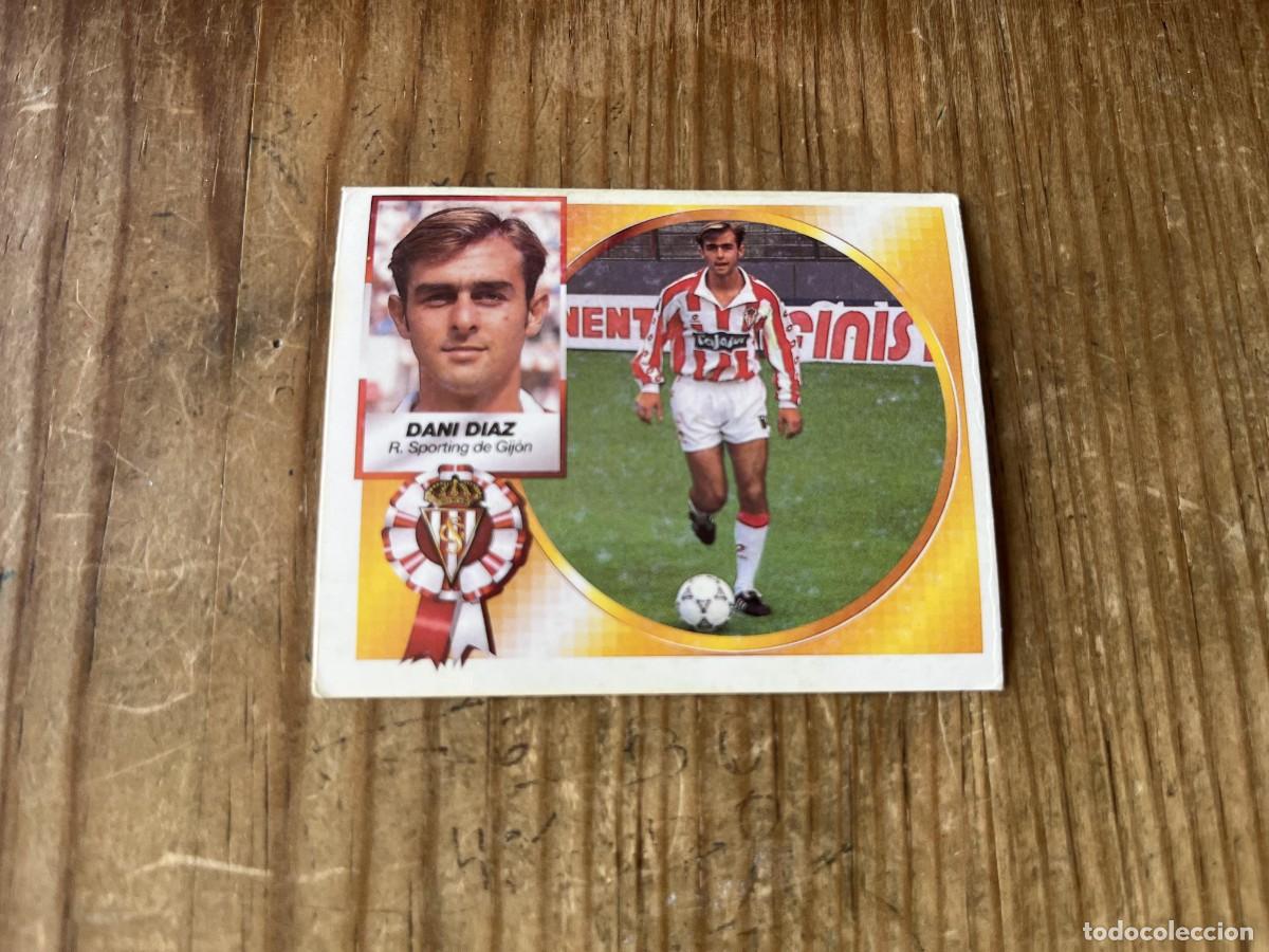 Cromos de Futebol: CROMO SIN PEGAR NUNCA PEGADO ALBUM LIGA ESTE 94 95 1994 1995 SPORTING GIJON DANI DIAZ