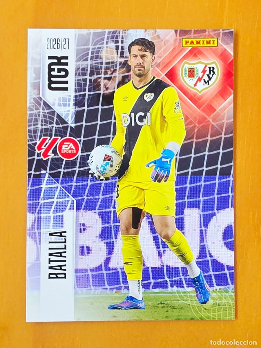 Cromos de Futebol: 290 Augusto Batalla, Rayo Vallecano, Panini Megacracks MGK 2026 2027 26 27
