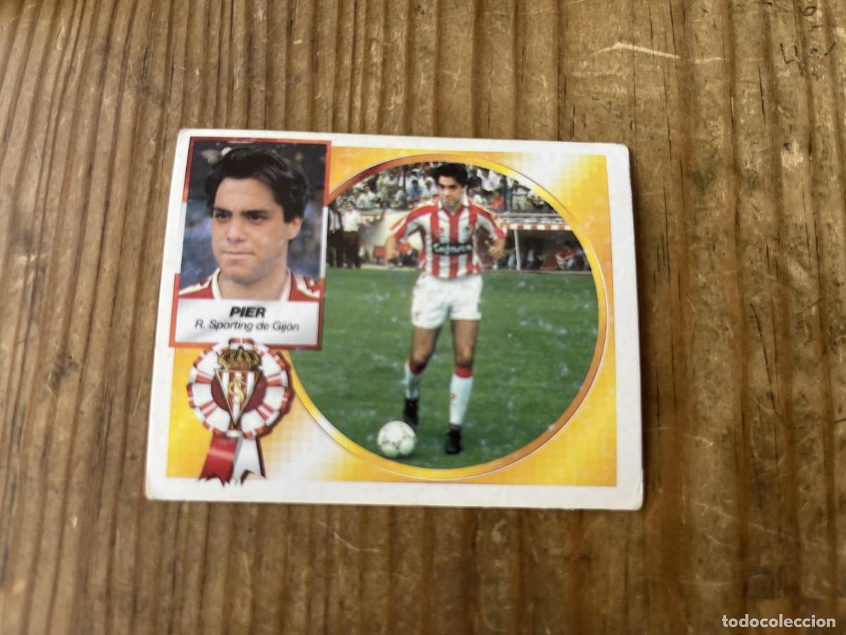 Cromos de Futebol: CROMO SIN PEGAR NUNCA PEGADO ALBUM LIGA ESTE 94 95 1994 1995 SPORTING GIJON PIER