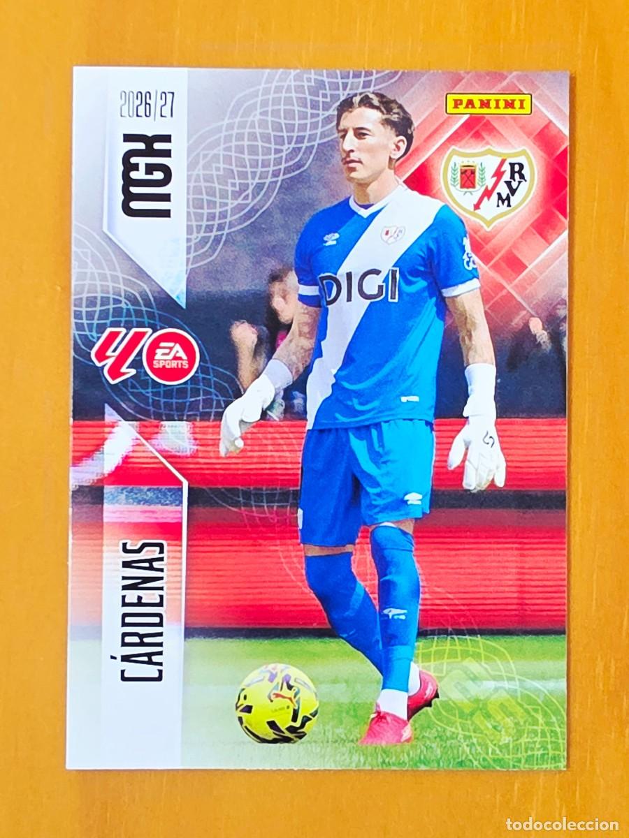 Cromos de Futebol: 291 Dani C&aacute;rdenas, Rayo Vallecano, Panini Megacracks MGK 2026 2027 26 27