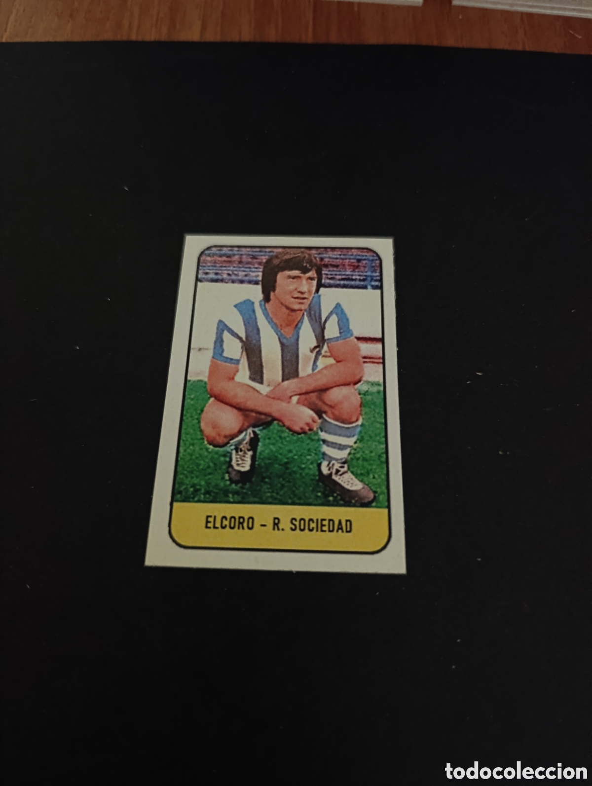 Cromos de Futebol: Cromo Elcoro Real Sociedad Liga Este 78 79, ampliaci&oacute;n de la colecci&oacute;n.