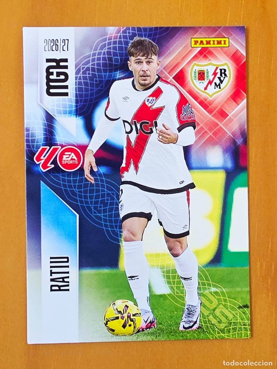 Cromos de Futebol: 292 Andrei Ratiu, Rayo Vallecano, Panini Megacracks MGK 2026 2027 26 27