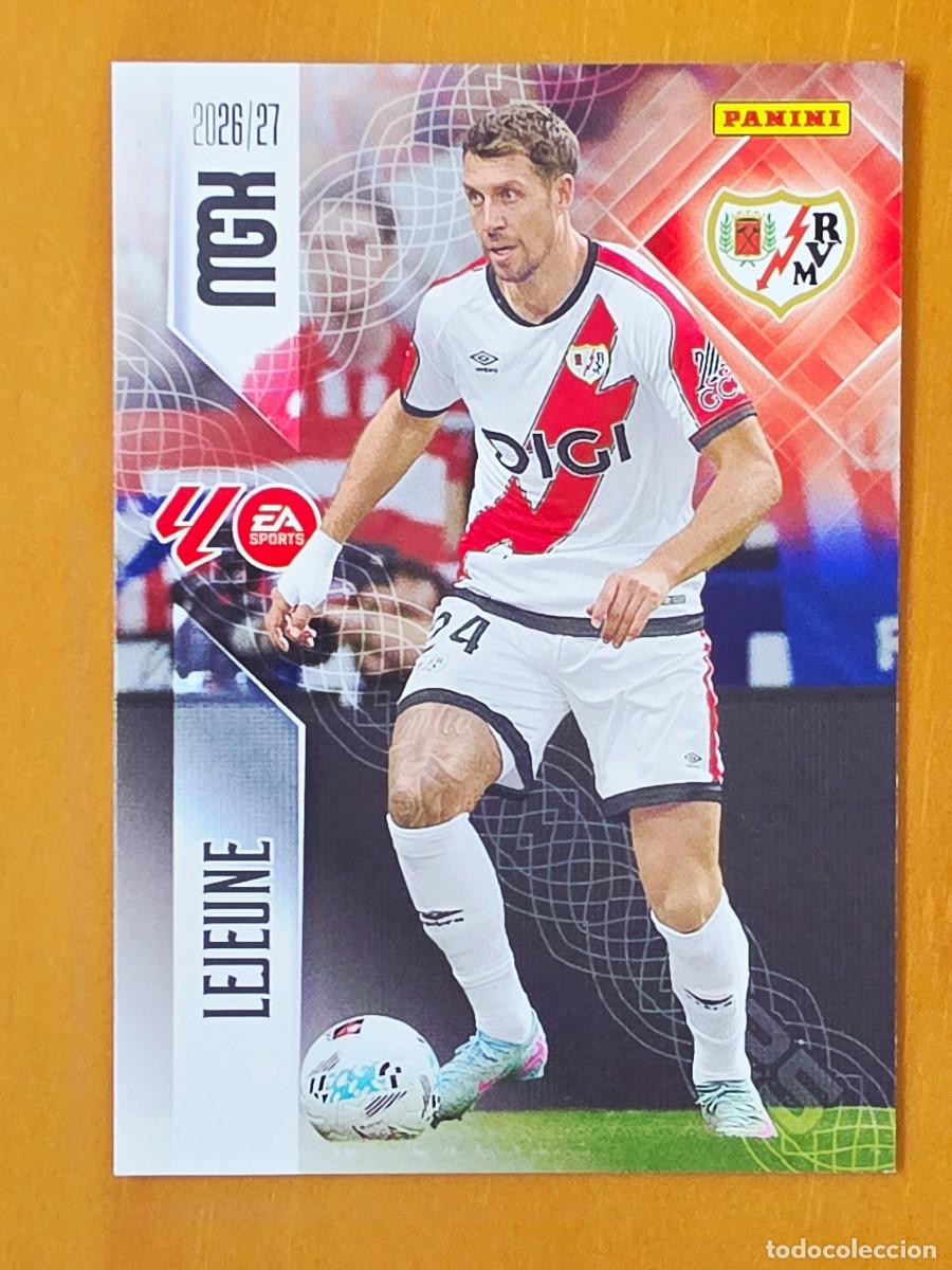 Cromos de f&uacute;tbol: 294 Florian Lejeune, Rayo Vallecano, Panini Megacracks MGK 2026 2027 26 27