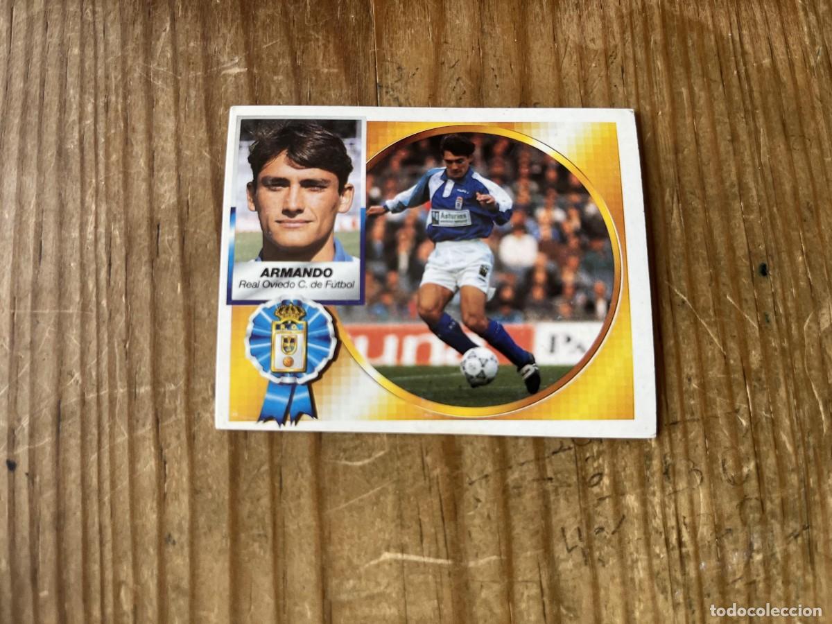 Cromos de f&uacute;tbol: CROMO SIN PEGAR NUNCA PEGADO ALBUM LIGA ESTE 94 95 1994 1995 REAL OVIEDO ARMANDO