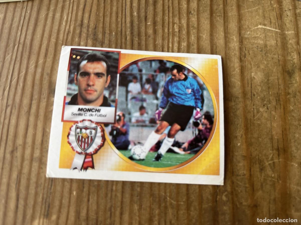 Cromos de f&uacute;tbol: CROMO SIN PEGAR NUNCA PEGADO ALBUM LIGA ESTE 94 95 1994 1995 SEVILLA MONCHI