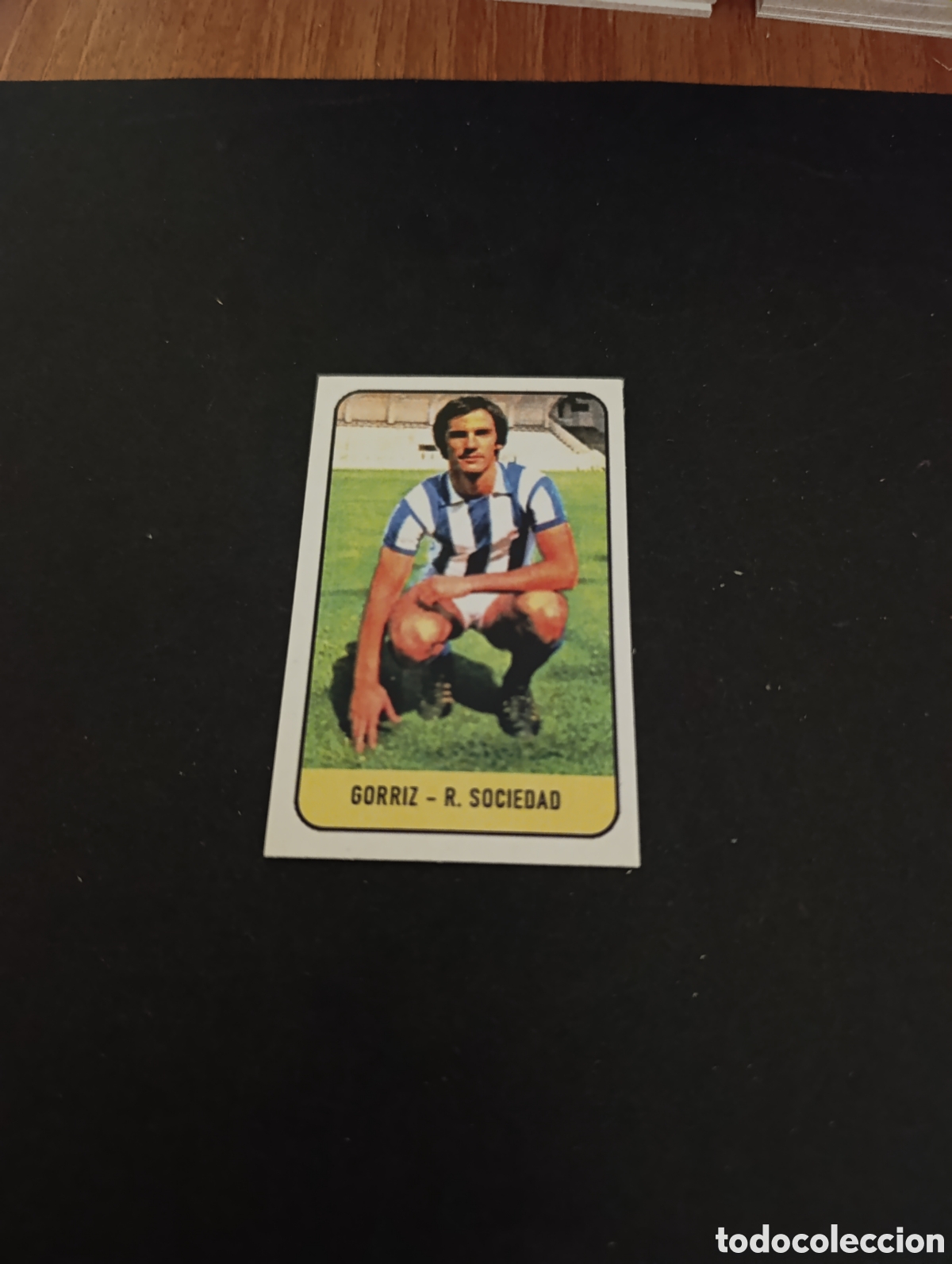 Cromos de f&uacute;tbol: Cromo Gorriz Real Sociedad Liga Este 78 79, ampliaci&oacute;n de la colecci&oacute;n.