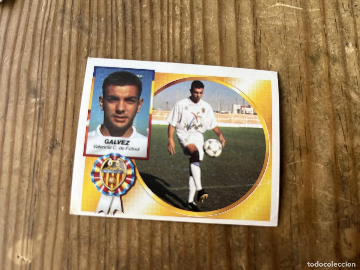 Cromos de f&uacute;tbol: CROMO SIN PEGAR NUNCA PEGADO ALBUM LIGA ESTE 94 95 1994 1995 VALENCIA GALVEZ