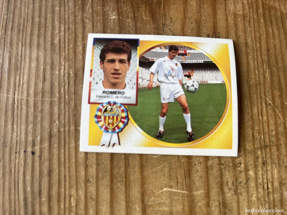 Cromos de f&uacute;tbol: CROMO SIN PEGAR NUNCA PEGADO ALBUM LIGA ESTE 94 95 1994 1995 VALENCIA ROMERO