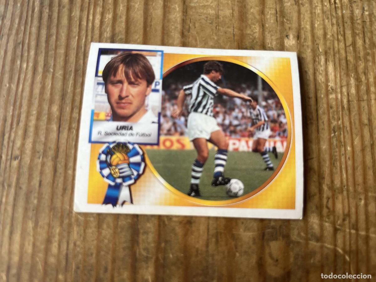 Cromos de f&uacute;tbol: CROMO SIN PEGAR NUNCA PEGADO ALBUM LIGA ESTE 94 95 1994 1995 REAL SOCIEDAD URIA