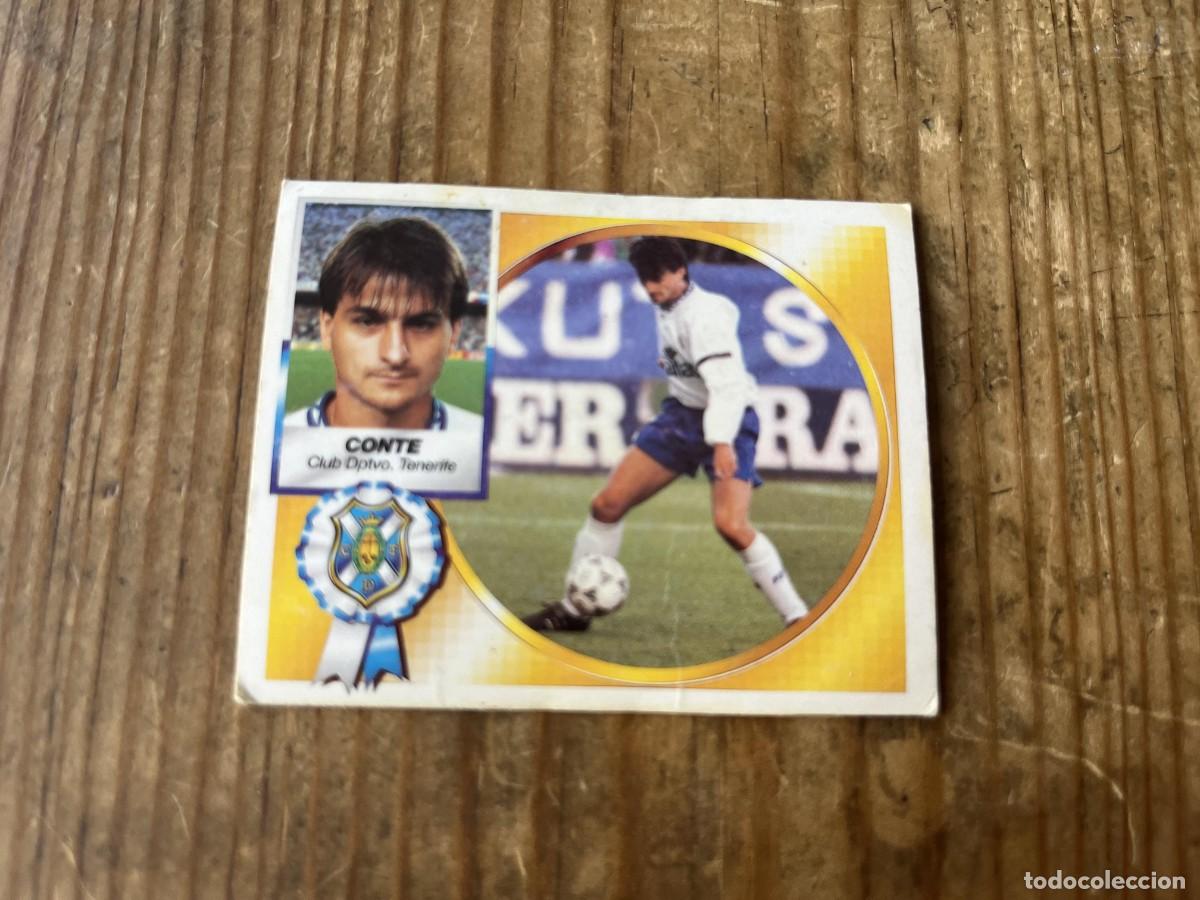 Cromos de f&uacute;tbol: CROMO SIN PEGAR NUNCA PEGADO ALBUM LIGA ESTE 94 95 1994 1995 TENERIFE CONTE