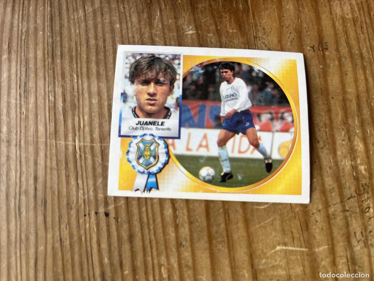 Cromos de f&uacute;tbol: CROMO SIN PEGAR NUNCA PEGADO ALBUM LIGA ESTE 94 95 1994 1995 TENERIFE JUANELE