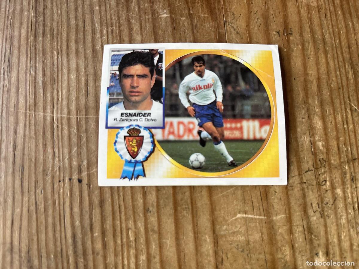 Cromos de f&uacute;tbol: CROMO SIN PEGAR NUNCA PEGADO ALBUM LIGA ESTE 94 95 1994 1995 REAL ZARAGOZA ESNAIDER