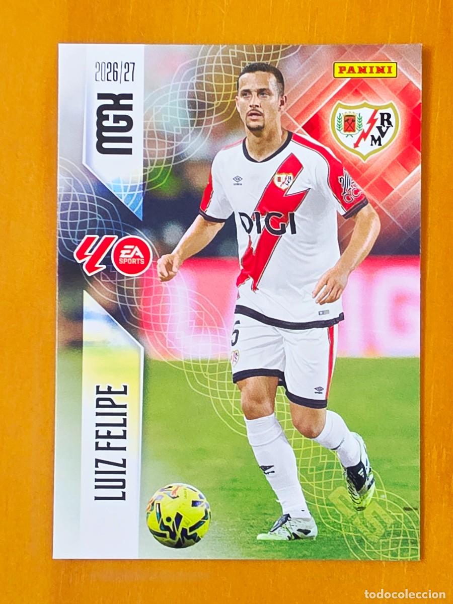 Cromos de f&uacute;tbol: 296 Luiz Felipe, Rayo Vallecano, Panini Megacracks MGK 2026 2027 26 27