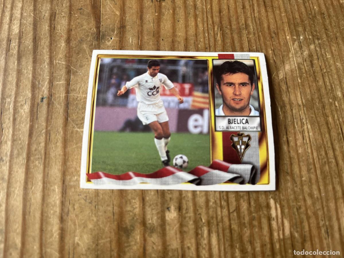 Cromos de f&uacute;tbol: CROMO SIN PEGAR NUNCA PEGADO ALBUM LIGA ESTE 95 96 1995 1996 ALBACETE BELICA
